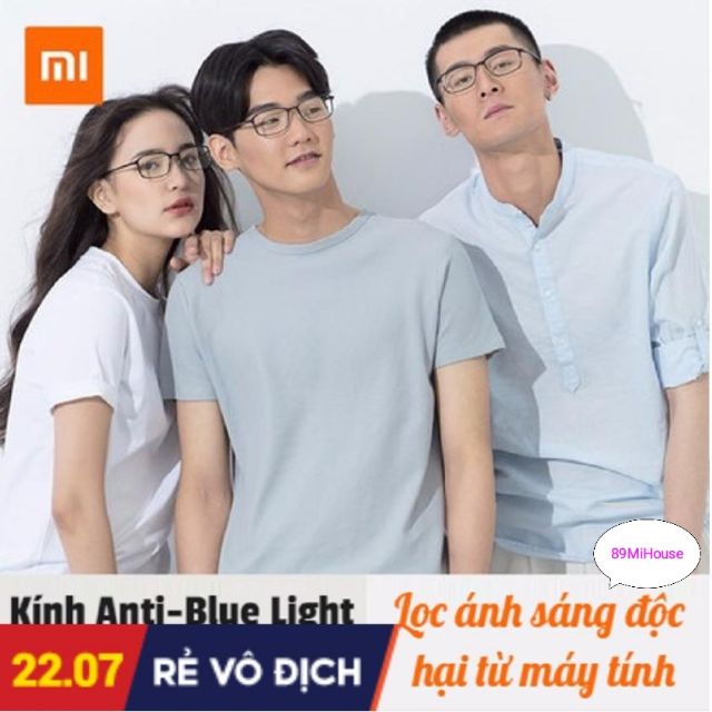 Kính lọc ánh sáng xanh Xiaomi TS Turok Steinhardt -Mắt kính chống ánh sáng xanh TS Xiaomi FU006