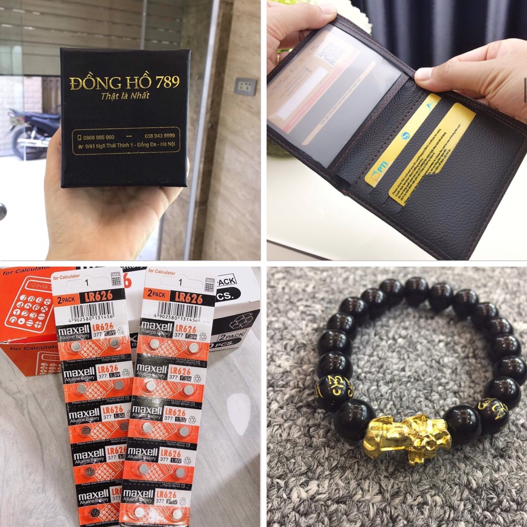 Đồng Hồ NAM OM031 DÂY DA Mặt TRẮNG Chống Xước, Chống Nước TUYỆT ĐỐI  - TẶNG Ví Da, 1 Vòng Đá tỳ Hưu + 2 pin AG4 | BigBuy360 - bigbuy360.vn