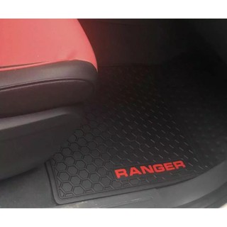 Thảm sàn, lót sàn cao su 3D cho ô tô, xe hơi Ford Ranger 2016-2018
