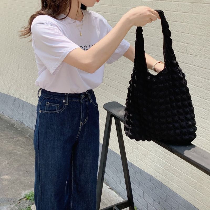 Túi tote cơ bản vải xốp |• túi xách - túi đeo vai