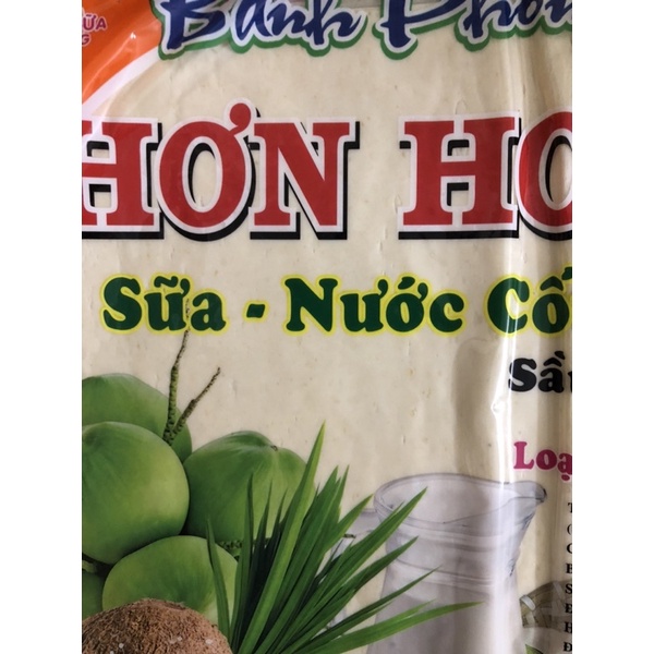 Gói 10 bánh phồng sữa sầu riêng Nhơn Hoàng 400gr
