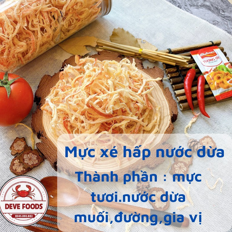 Khô Mực 300g DeVe Food ăn vặt Hà Nội | BigBuy360 - bigbuy360.vn
