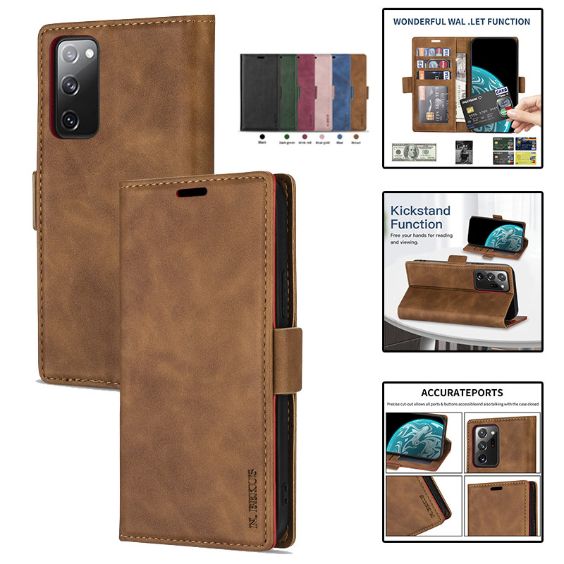 Bao da điện thoại màu trơn mới cho Samsung Galaxy Note 8 9 10 Pro Lite Note 20 Ultra A50S A30S | BigBuy360 - bigbuy360.vn