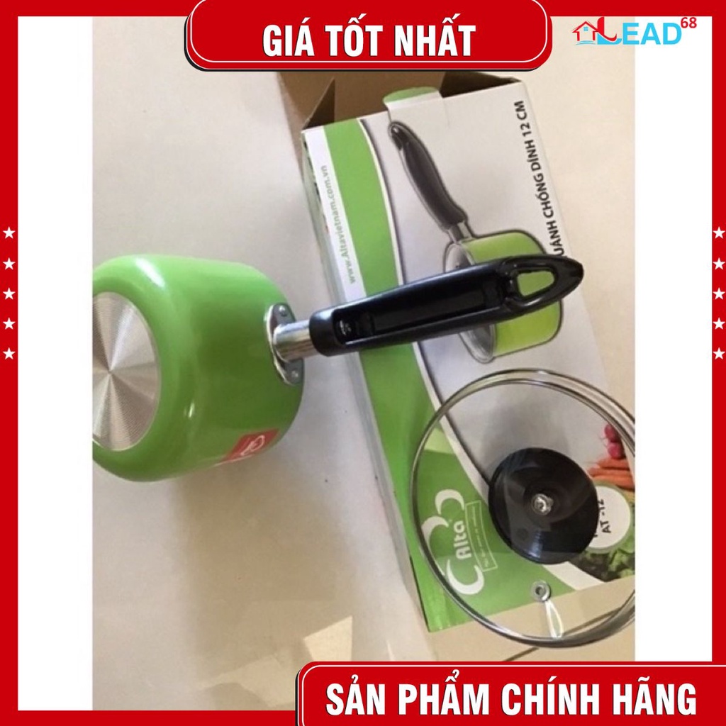 Nồi quấy bột chống dính cho bé, nồi nấu cháu tiện lợi ALTA 12cm