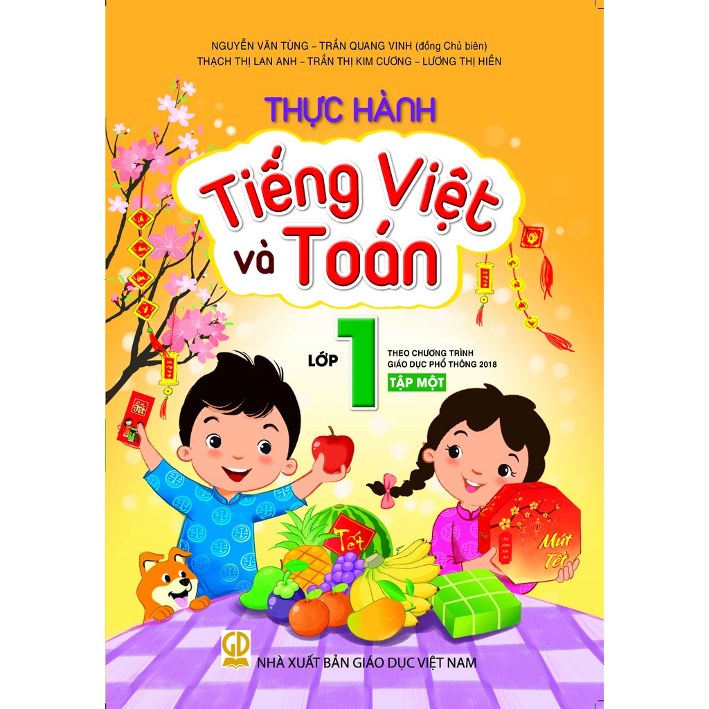 Sách - Thực hành Tiếng Việt và Toán lớp 1 tập 1 (HEID)