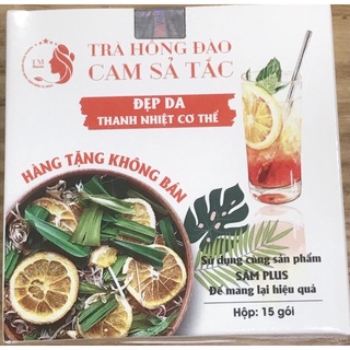 TRÀ HỒNG ĐÀO CAM SẢ TẮC