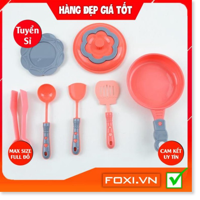 Bộ đồ chơi nấu ăn cao cấp 16 chi tiết dễ thương-Trò chơi nhập vai-Giáo dục hướng nghiệp cho bé