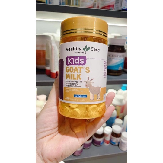 Kẹo Sữa Dê Goat's Milk HealthyCare Kids 300 viên