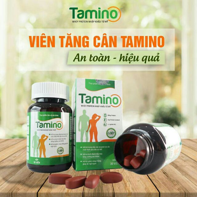 TAMINO- Viên Tăng Cân Thảo Dược An Toàn