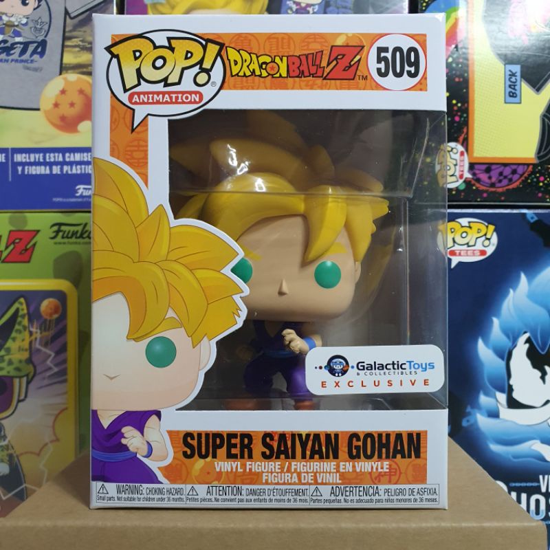 Đồ chơi mô hình Funko Pop 509 Super Saiyan Gohan - Dragonball - Dragon Ball ( Hàng real chính hãng )