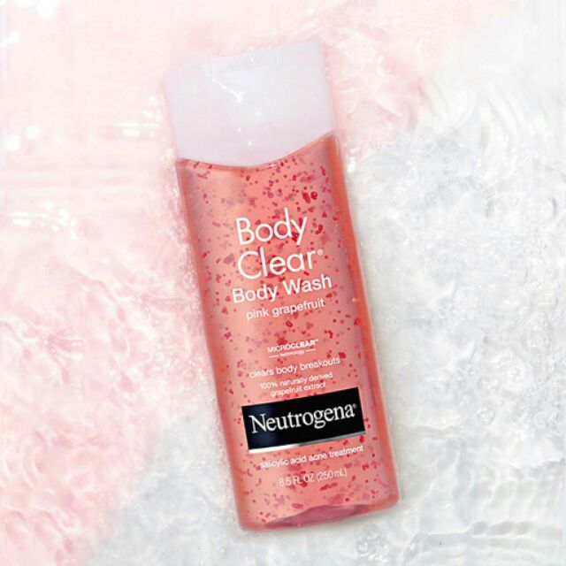 Sữa Tắm cho da Mụn Neutrogena Body Clear Body Wash Pink Grapefruit (250ml)