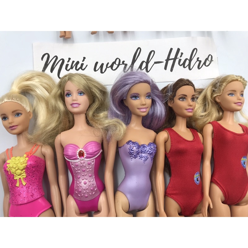 Búp bê Barbie Fashionistas Vintage nghề nghiệp cổ áo tắm chính hãng. Mã S20