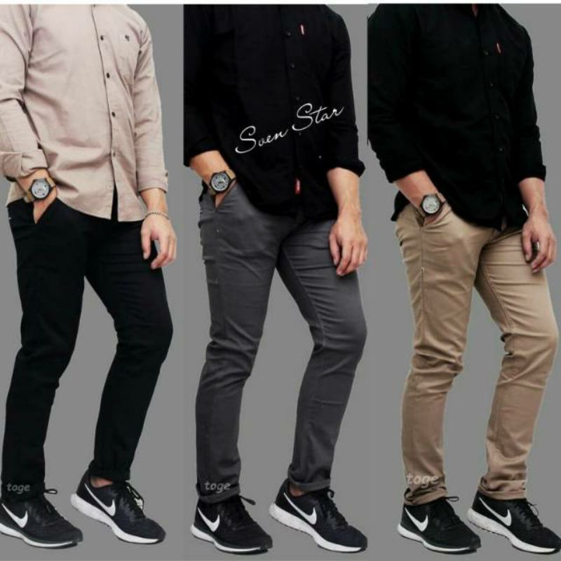 Quần Tây Đen Dáng Dài Size 27-38 Thời Trang Công Sở Lịch Lãm Cho Nam