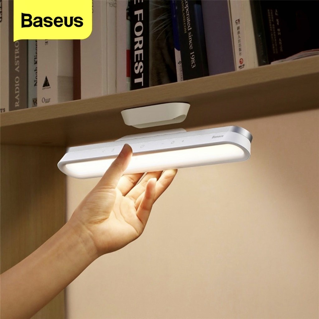 Đèn LED đọc sách Baseus USB gắn tường từ tính không dây, cảm ứng chạm