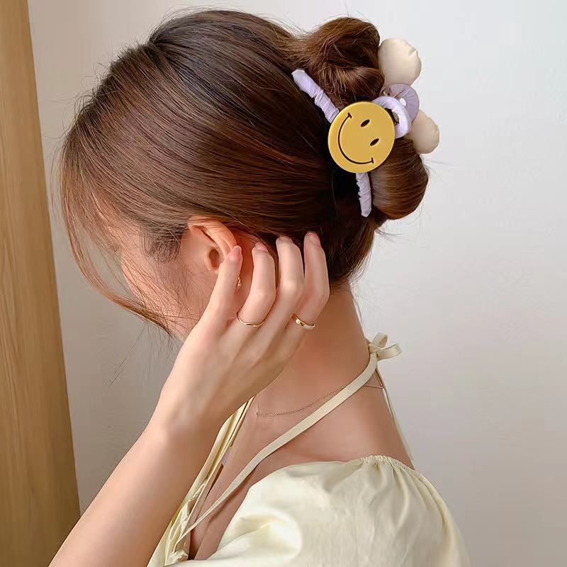 Kẹp Tóc Kim Loại Hình Hoa Dễ Thương Cho Nữ