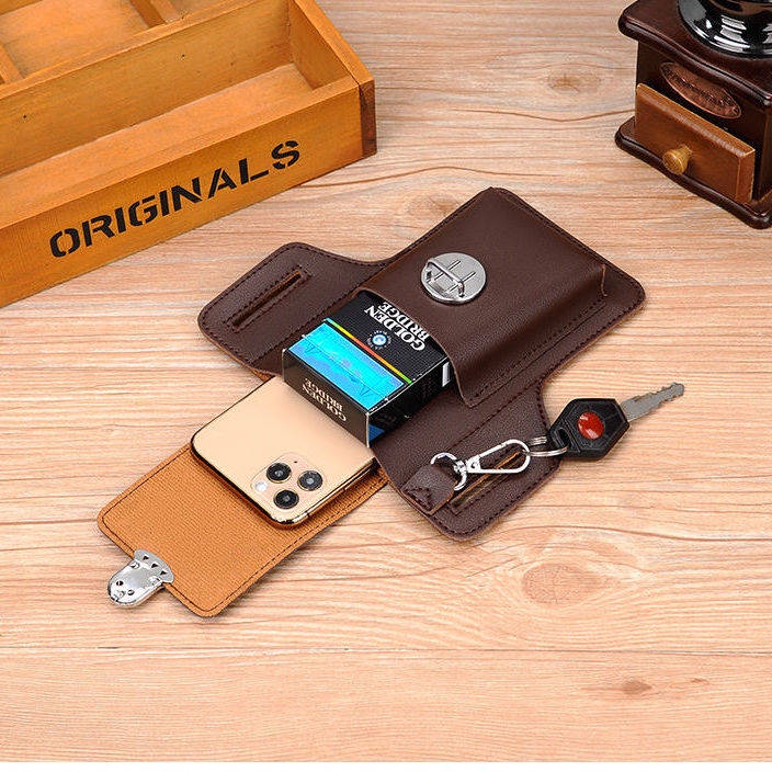 Túi đựng điện thoại đeo lưng quần thời trang phong cách