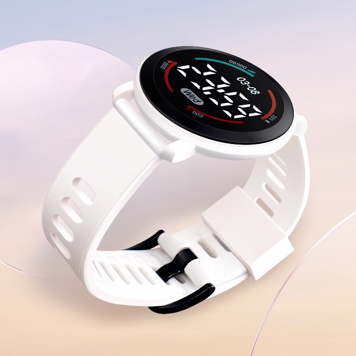 Mới Đồng Hồ Điện Tử Dây Silicone Chống Nước