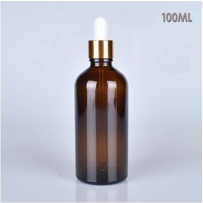 Lọ Thủy Tinh Nâu Nắp Bóp (ảnh thật shop tự chụp)