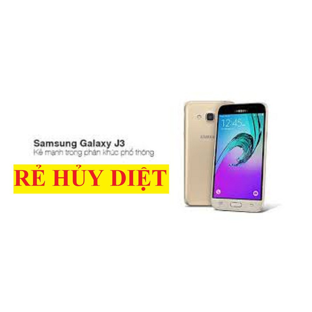'' RẺ HỦY DIỆT '' điện thoại Samsung Galaxy J3 2016 ( Galaxy J320 ) 2sim 16G mới Chính hãng, Zalo Facebook