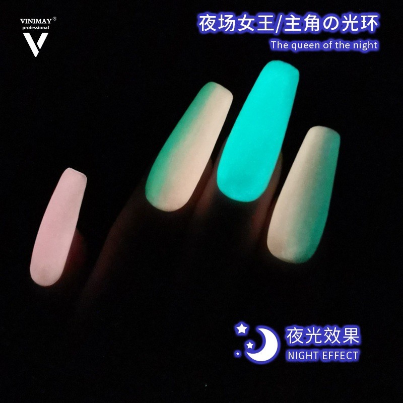 Set sơn gel dạ quang neon Vinimay