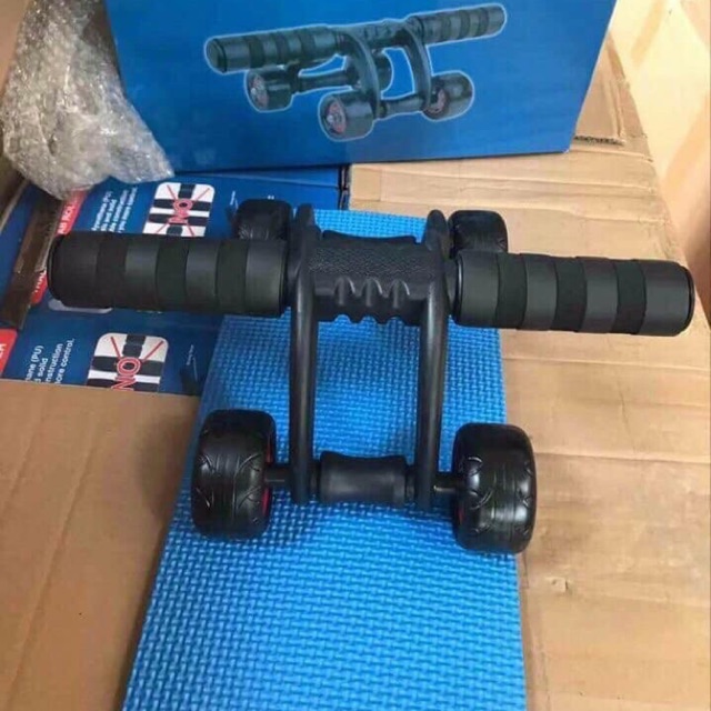 Con lăn tập bụng 4 bánh