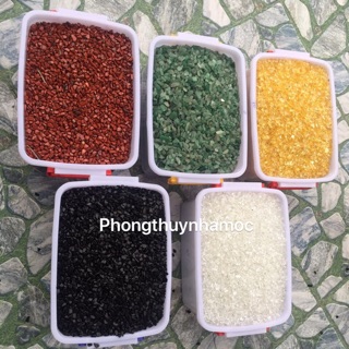 Đá vụn ngũ sắc cân kg