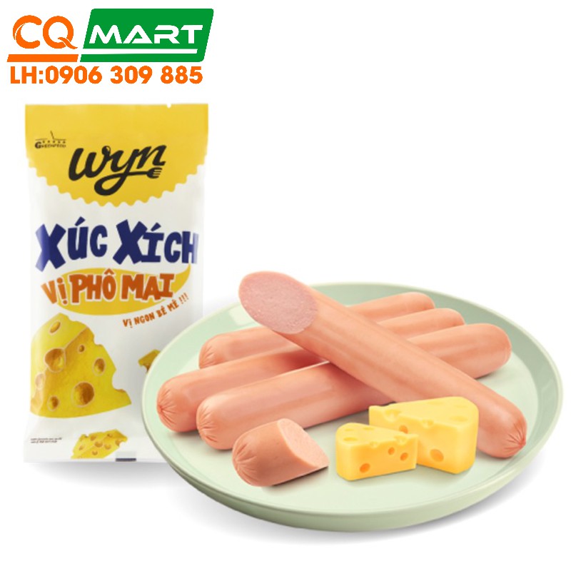 Xúc xích Wyn vị phô mai gói 100g