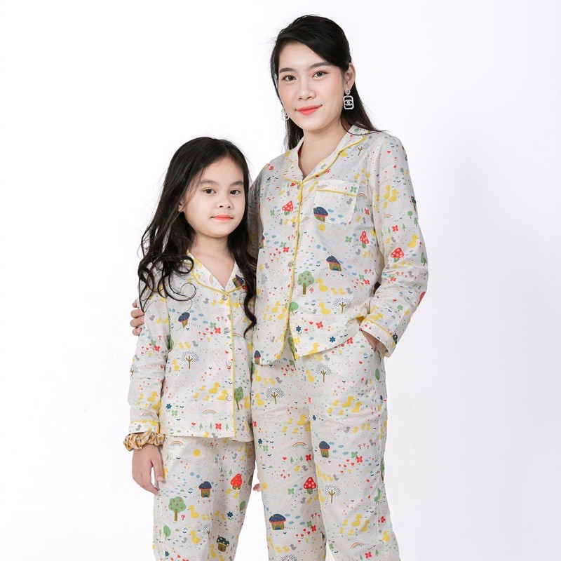 Đồ bộ Pijama Mẹ và Bé