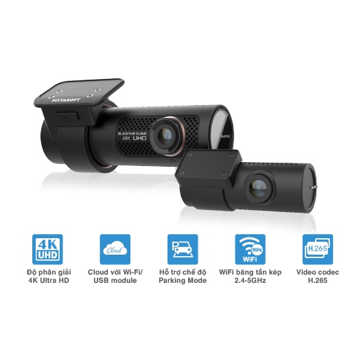 Camera hành trình ô tô 4K Blackvue DR900X-2CH | BigBuy360 - bigbuy360.vn