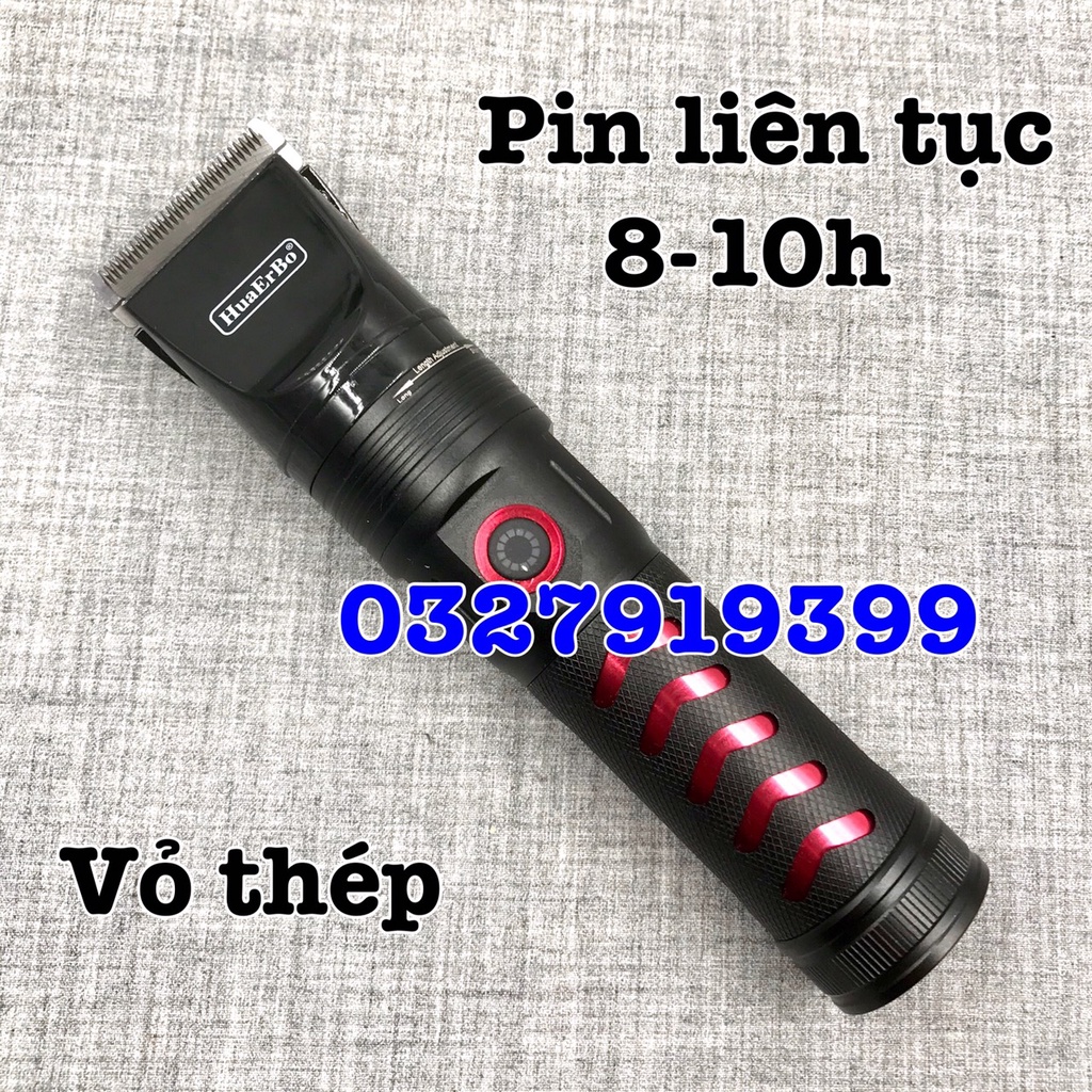 ✅freeship✅Tông đơ cắt tóc cao cấp HuaErBo B68 - pin trâu 8-10 tiếng