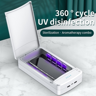 (Hàng Mới Về) Hộp Khử Trùng Đựng Đồ Trang Sức Bằng Tia Uv Khử Trùng Tiện Dụng