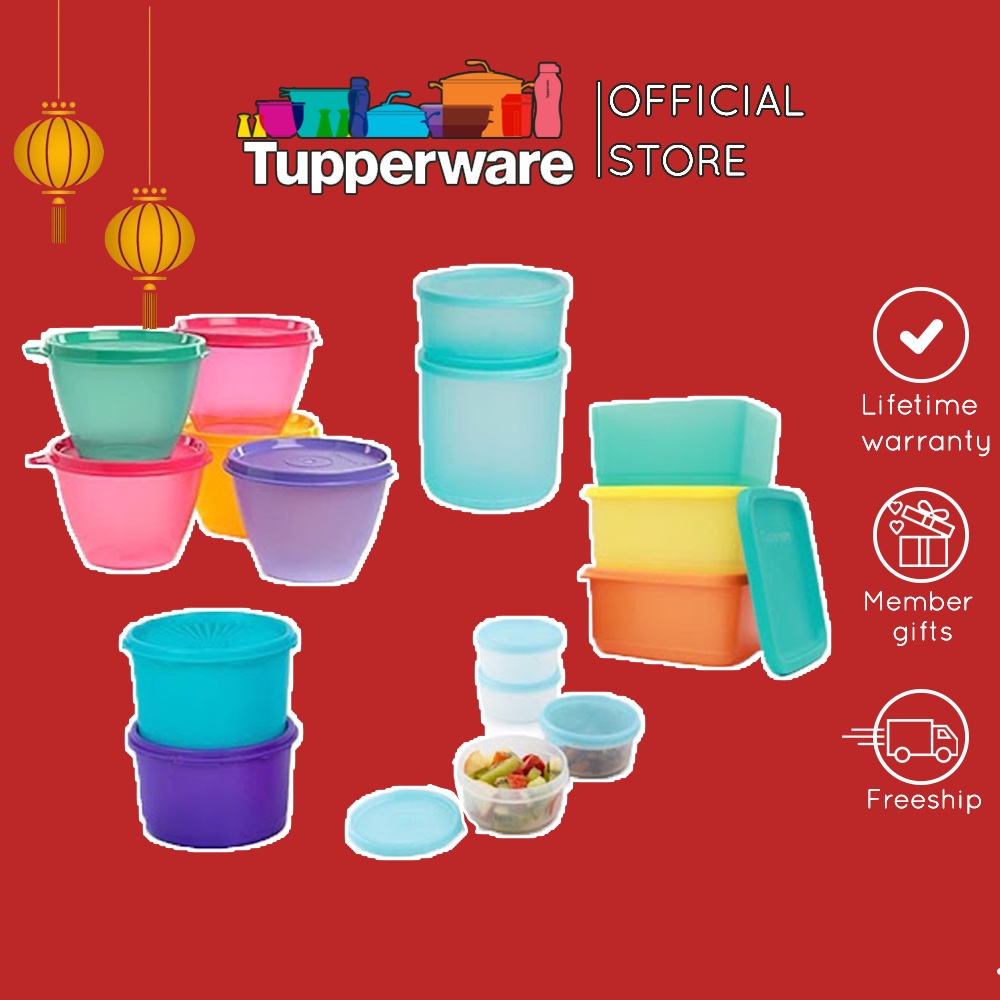 Hộp bảo quản thực phẩm dùng để trữ khô trữ mát chính hãng Tupperware đa dạng mẫu mã và kích thước