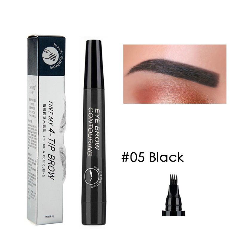 Bút kẻ lông mày 5 màu tùy chọn dạng lỏng không thấm nước | BigBuy360 - bigbuy360.vn
