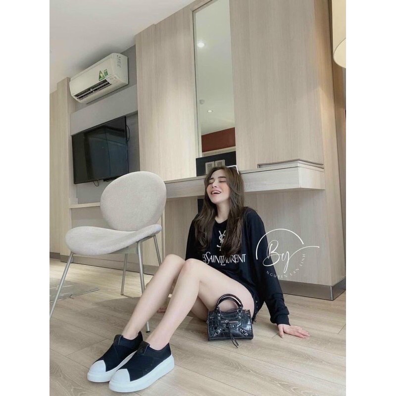 lười thể thao nữ  chun chéo | BigBuy360 - bigbuy360.vn