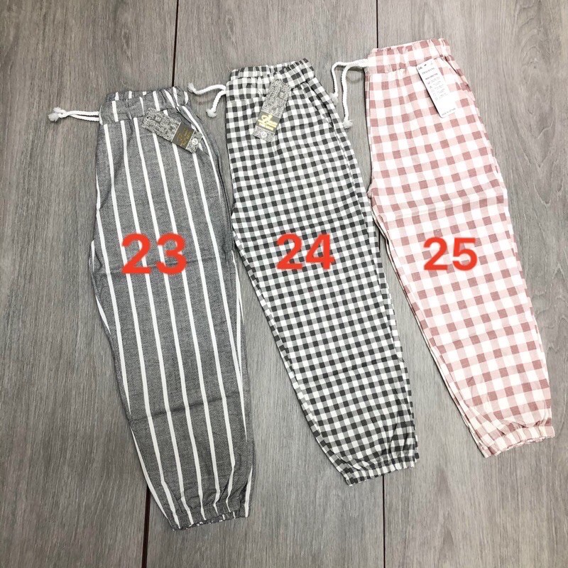 QUẦN BAGGY KAKI THUN CARO- KẺ SỌC BO CHÂN [HÌNH THẬT] [FREESHIP] | BigBuy360 - bigbuy360.vn