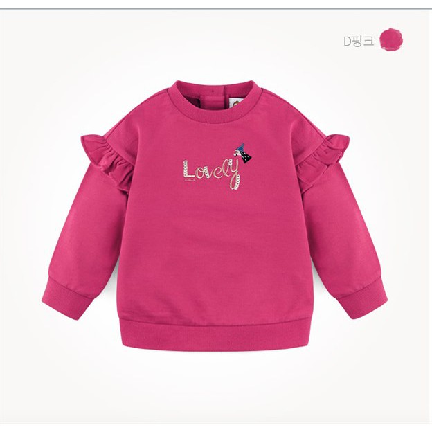 (120) Áo nỉ cá lovely mn7gts01 hồng