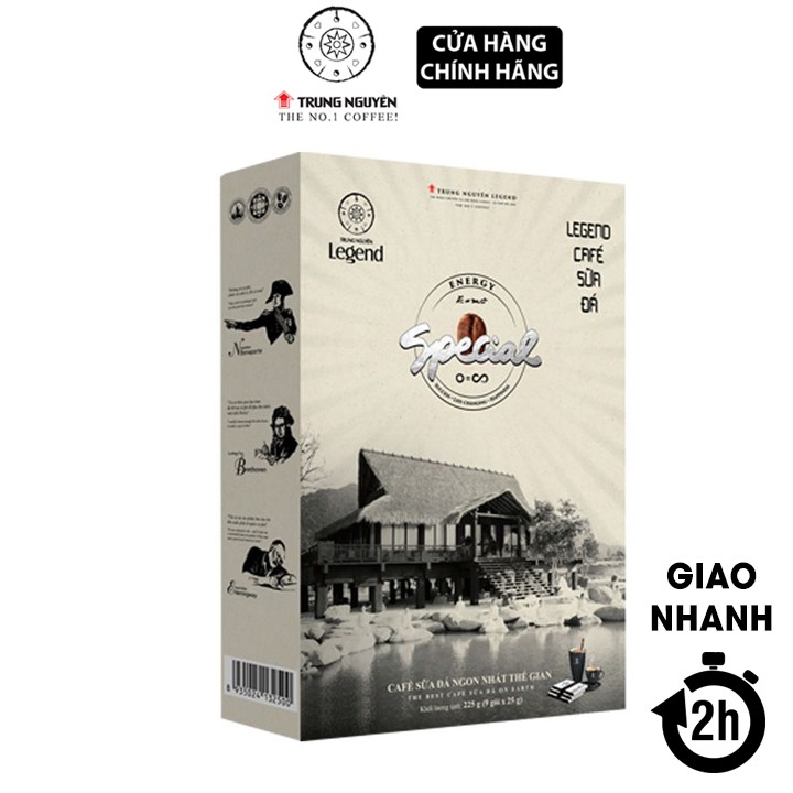 Trung Nguyên Legend Cà Phê Sữa Đá - Hộp 9 | BigBuy360 - bigbuy360.vn