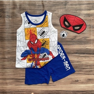 Bộ ba lỗ spiderman kèm mặt nạ đồ chơi cho bé