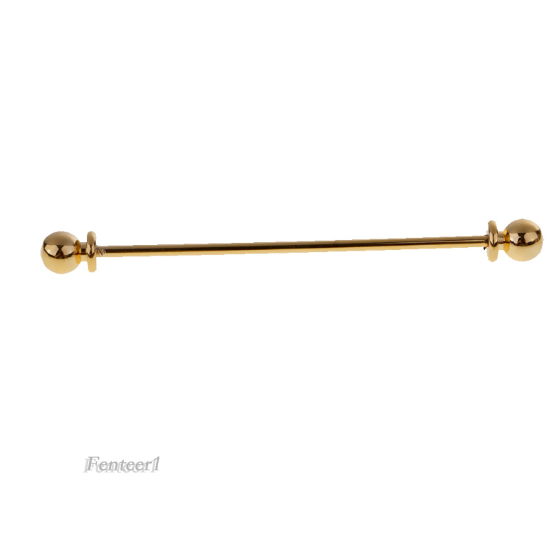 [Fenteer1] Fenteer 1 Kẹp Cà Vạt Nam Cổ Áo Tròn Màu Bạc