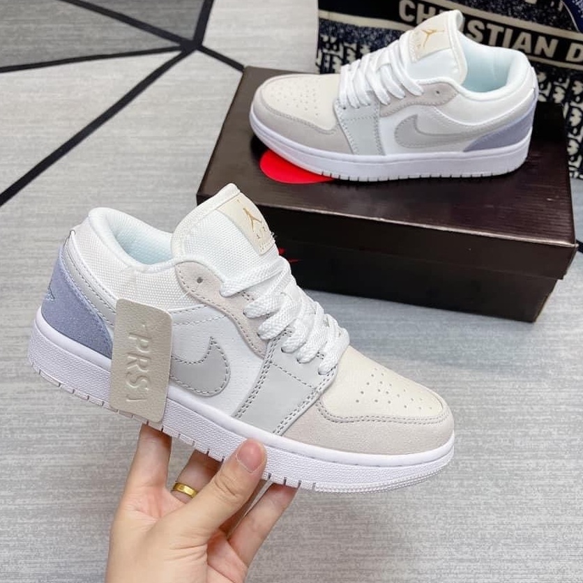 Giày thể thao jordan cổ thấp  Giày sneaker jd1 low thấp cổ nam nữ các màu hot nhất Full Box Bill