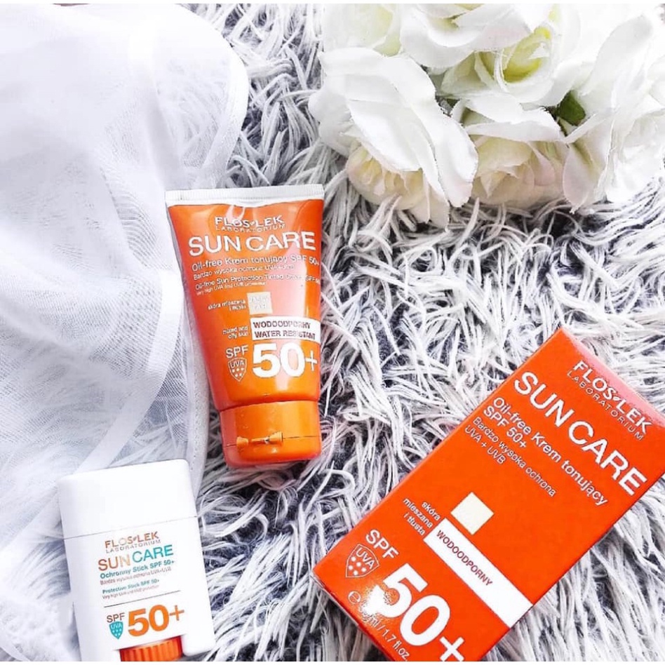 Kem chống nắng Floslek SPF50+ 50ml chống tia UV - tia cực tím độc hại Chính hãng