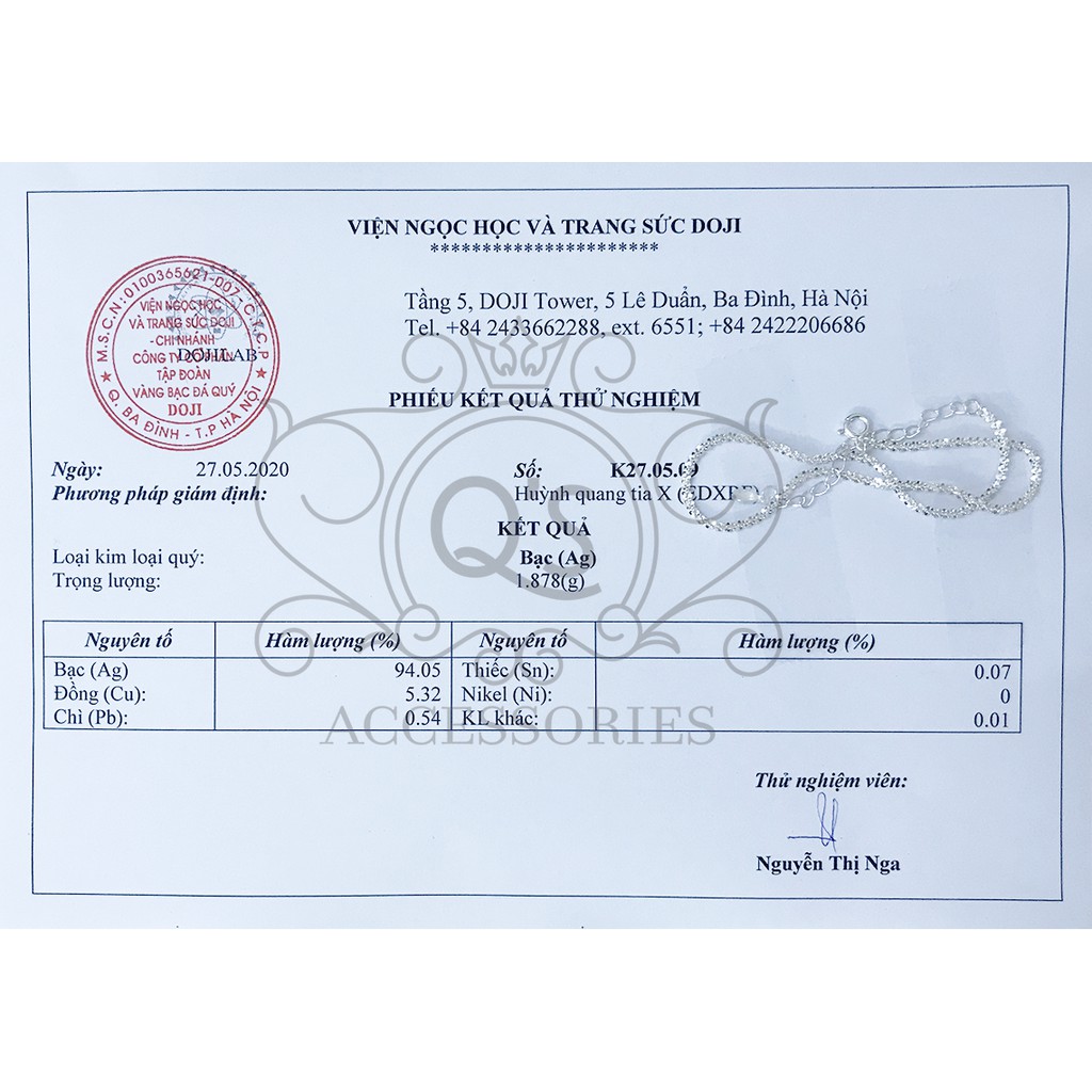 Lắc chân bạc xù vòng chân sequin kim tuyến S925 TWIST Silver Anklet QA SILVER - CÓ GIÁM ĐỊNH BẠC 925 | BigBuy360 - bigbuy360.vn