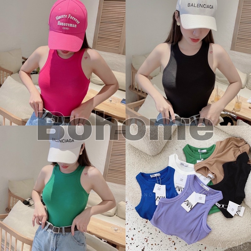 Áo Ba Lỗ Croptop