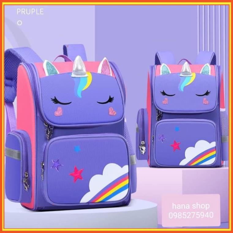 Balo chống gù cho học sinh tiểu học, hàng đẹp dày dặn