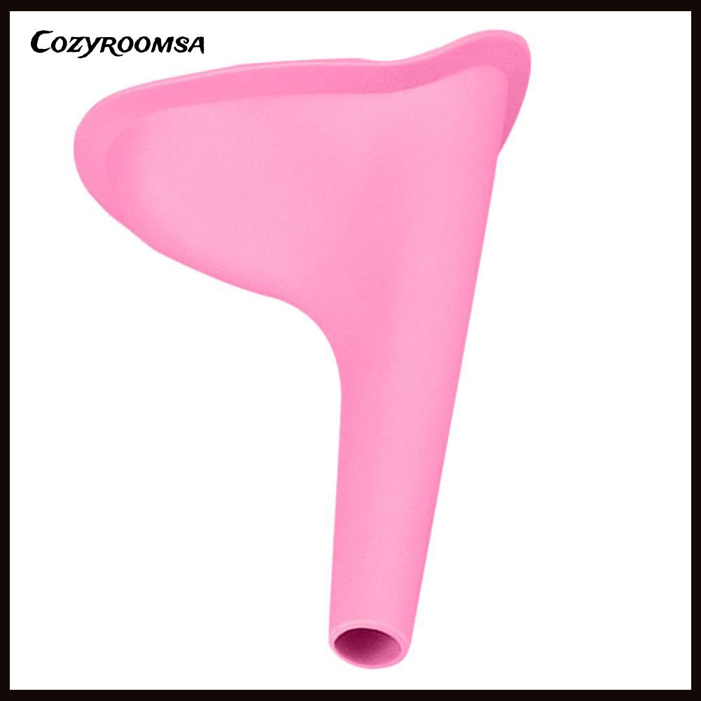 Dụng cụ đi vệ sinh cho nữ tiện dụng màu hồng