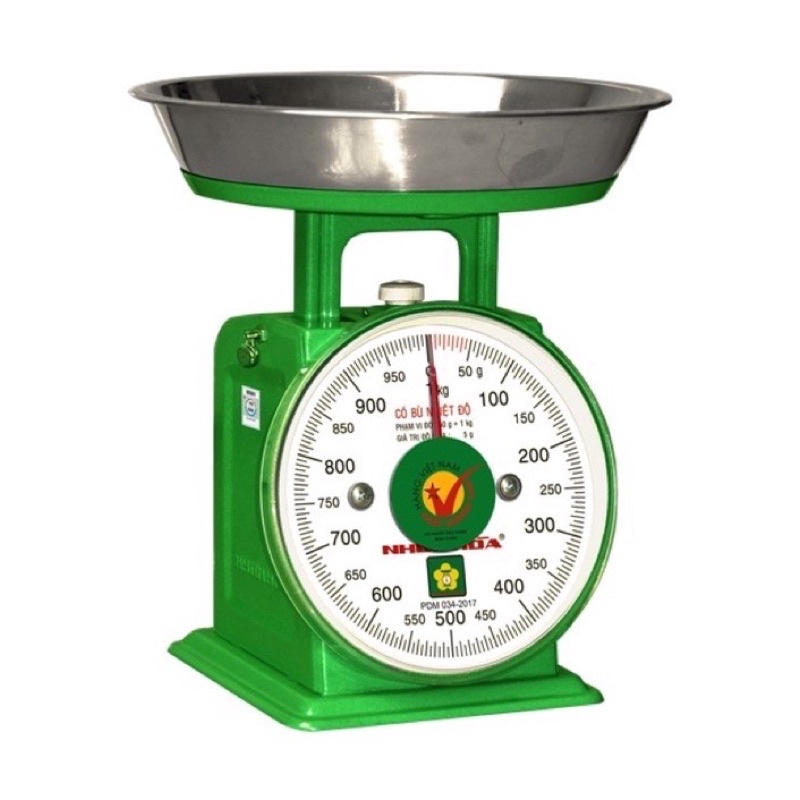 CÂN 1 KG _ 2 KG _ 5 KG _ Nhơn Hoà  _ mặt số 6 inches