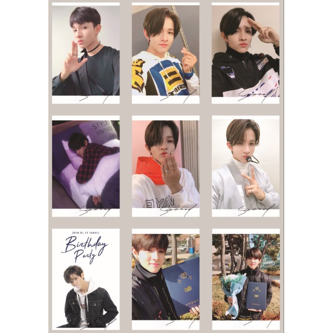 Lomo card ảnh SAMUEL - TEENAGER - update Twitter full 63 ảnh Có chữ ký