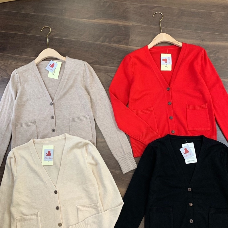 ÁO CADIGAN LEN MỊN DÀY DẶN CÓ TÚI - AK523 | BigBuy360 - bigbuy360.vn