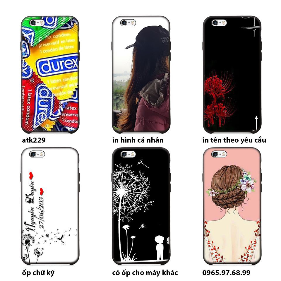 Skin decal dán iPhone 6 Plus hình durex - atk229 (đã cắt sẵn, dễ dán)