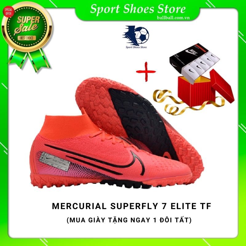 Giày Đá Bóng Nam Sân Cỏ Nhân Tạo Mercurial Superfly 7 Elite | Giày Đá Bóng Sân Phủi